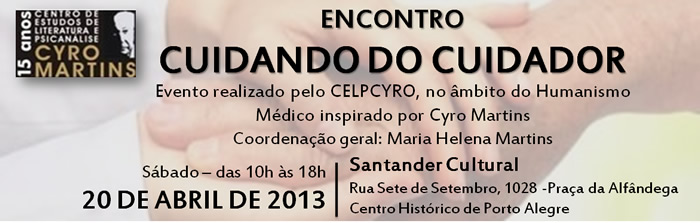 Banner de CUIDANDO DO CUIDADOR